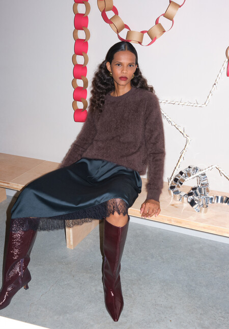 Brushed Cashmere Jumper