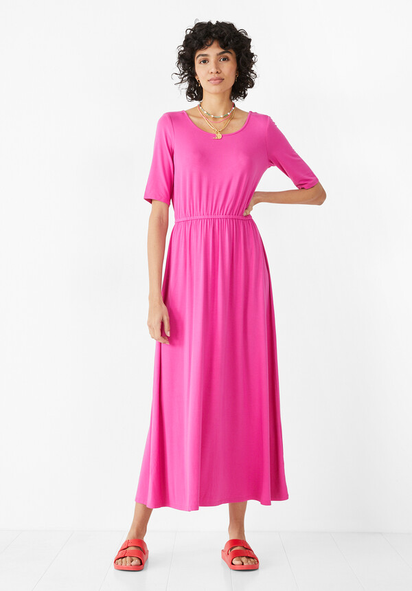 Elisa Jersey Midi Dress