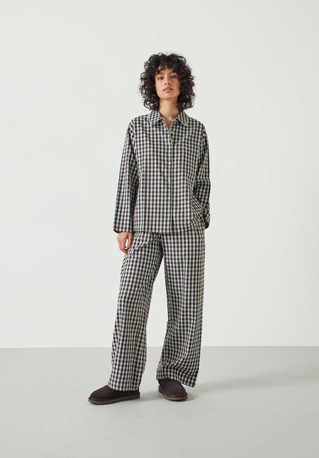 Luella Brushed Cotton Gingham Pyjamas