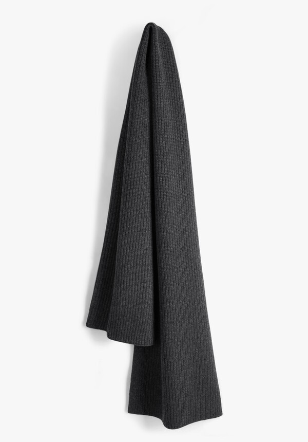 Teresa Ribbed Cashmere Scarf