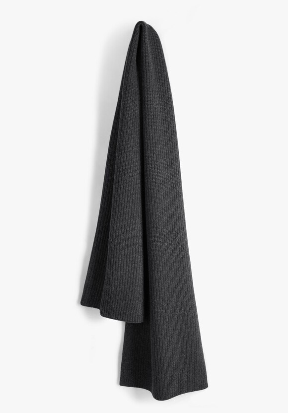 Teresa Ribbed Cashmere Scarf