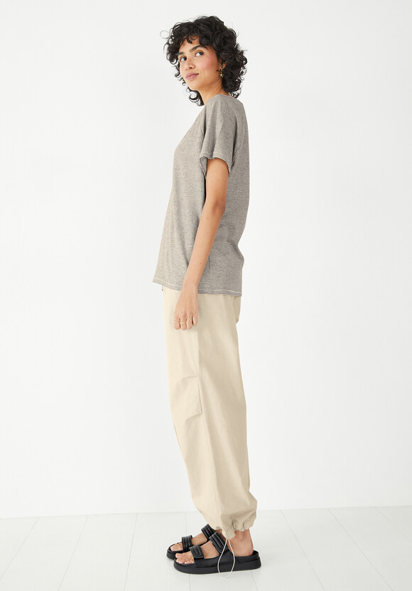 Sloane Stripe V Neck T-Shirt