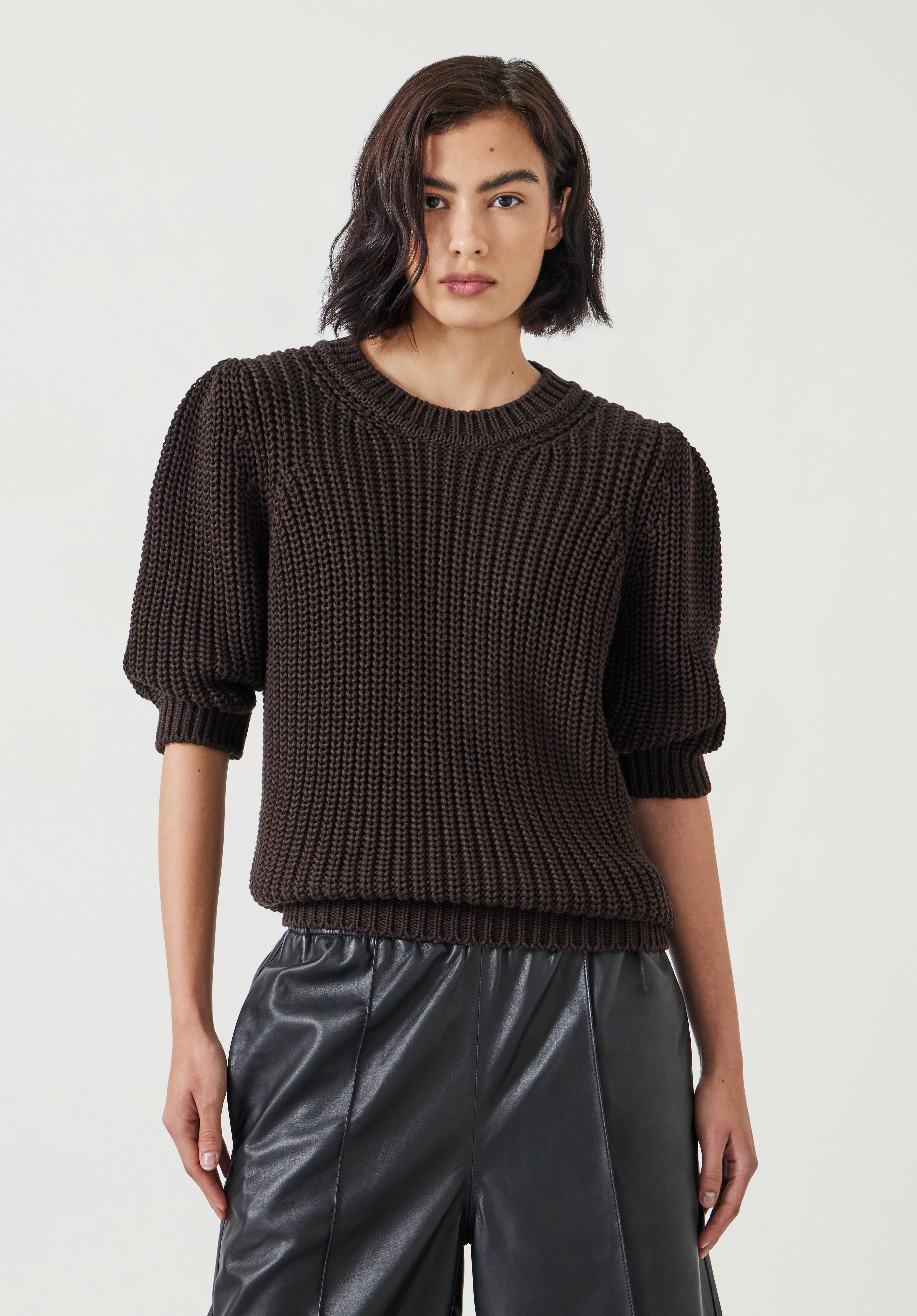 【受注生産品】 Jessie Cotton Top Ribbed Sleeve Puff 邦楽