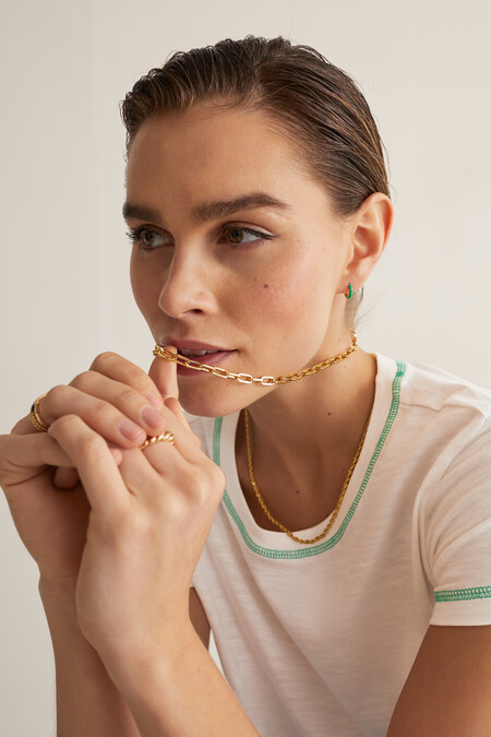 Curated Paperclip Chain Necklace