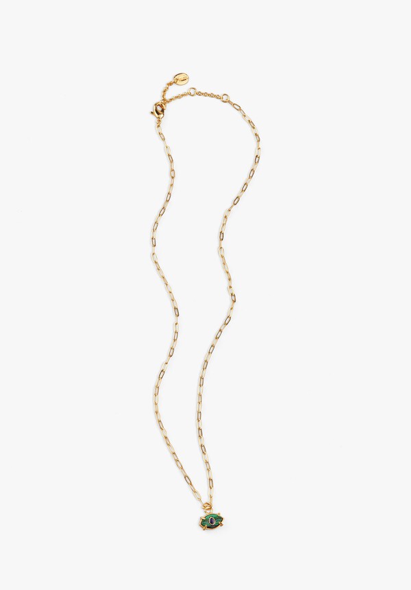 Evil Eye Semi Precious Necklace