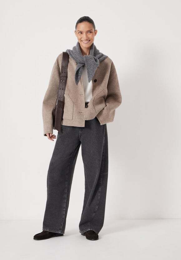 Pure Wool Double Faced Jacket