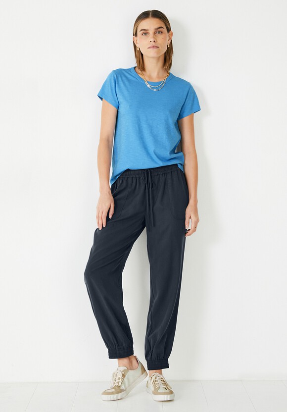 Slim Fit Slub Crew T-Shirt