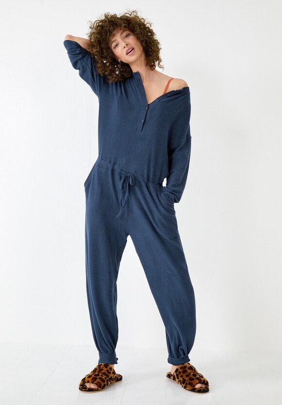 Elle Supersoft Henley Onesie