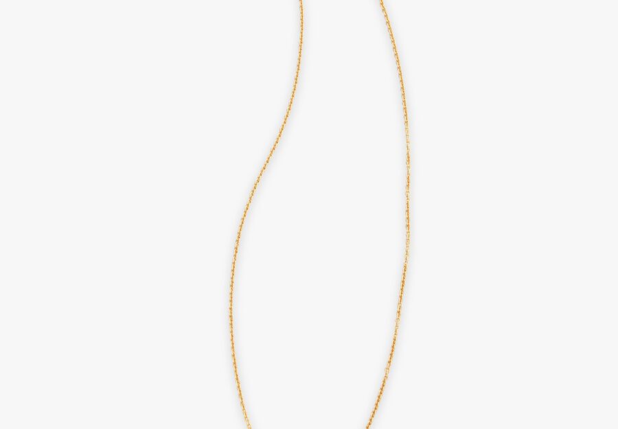 Gaia Letter Pendant Necklace