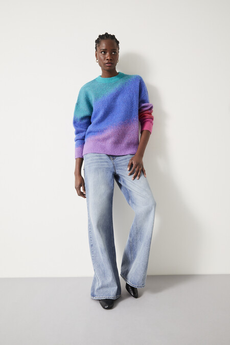 Erica Ombre Knitted Jumper
