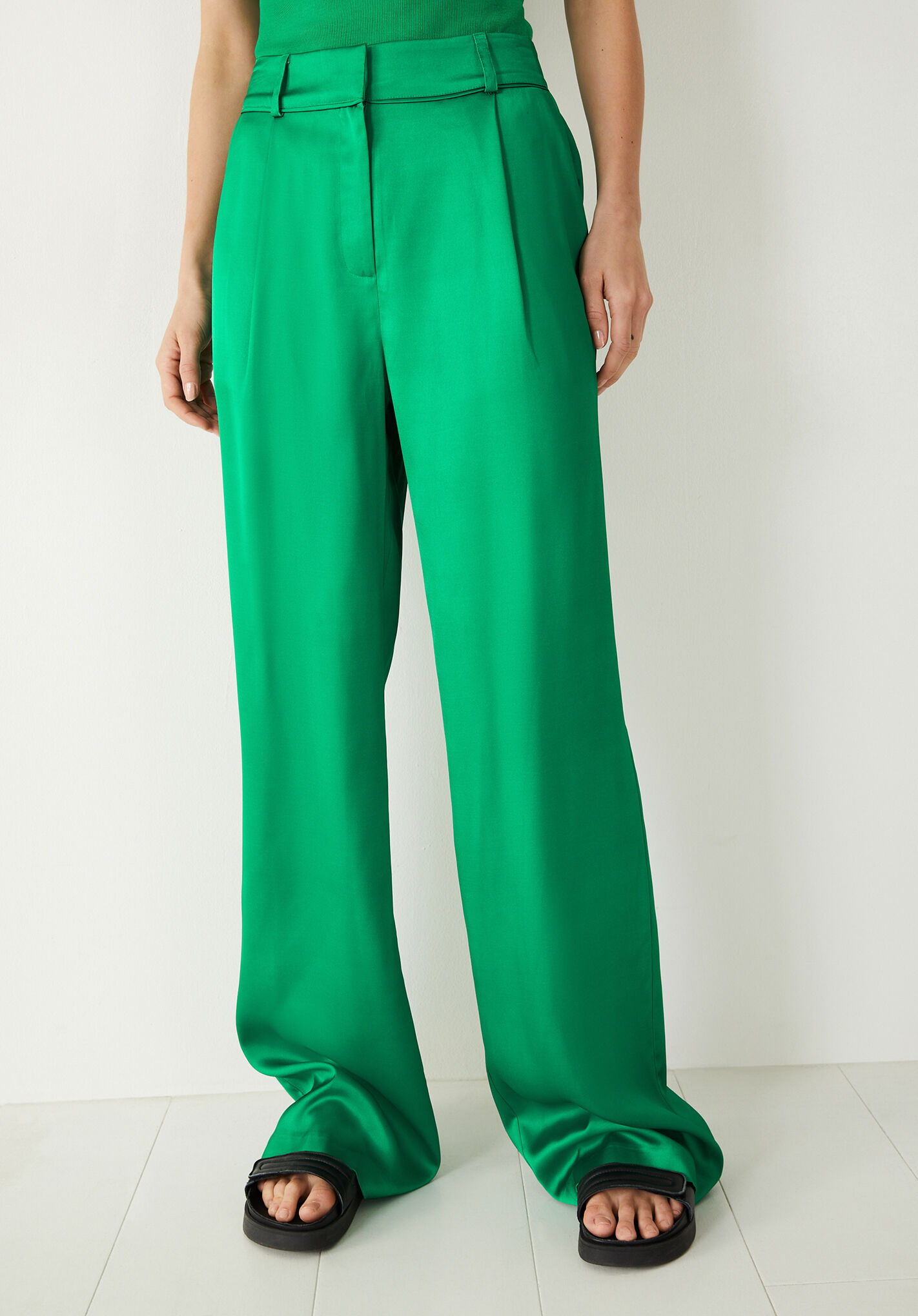 Buy Sea Green Trousers  Pants for Women by Jaipur Kurti Online  Ajiocom