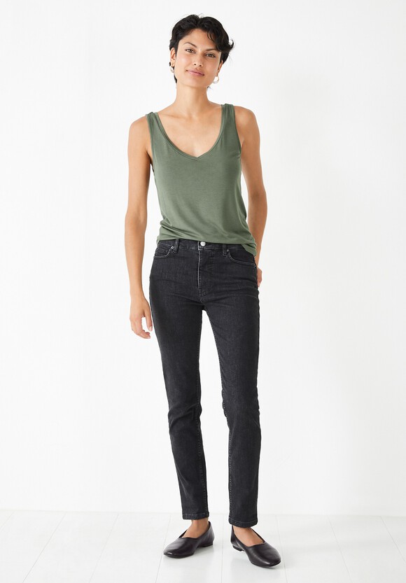 V-Neck Jersey Vest Top