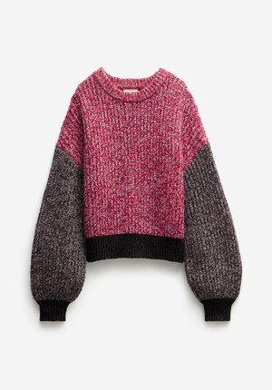 Pippa Wool Blend Colourblock Jumper
