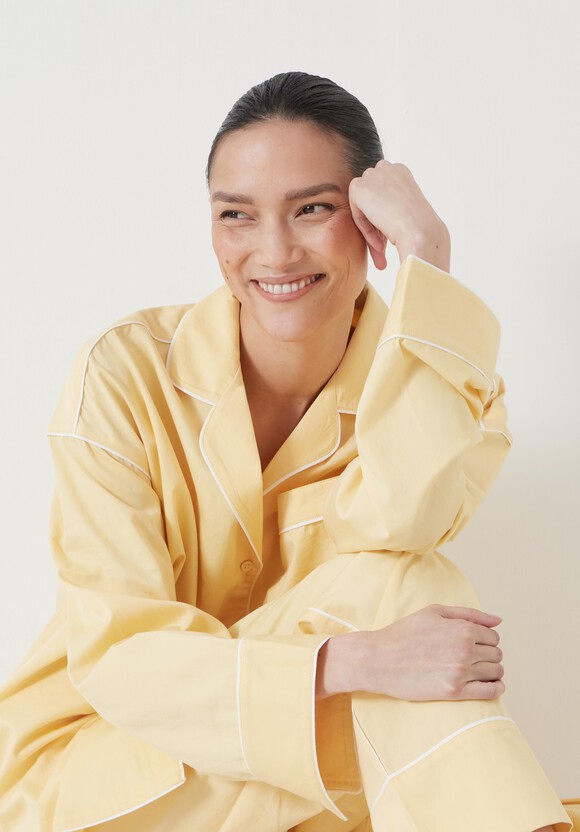 Cotton Sateen Oversized Pyjamas
