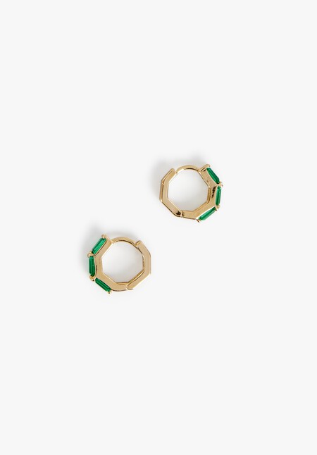 Charlotte Huggie Hoops