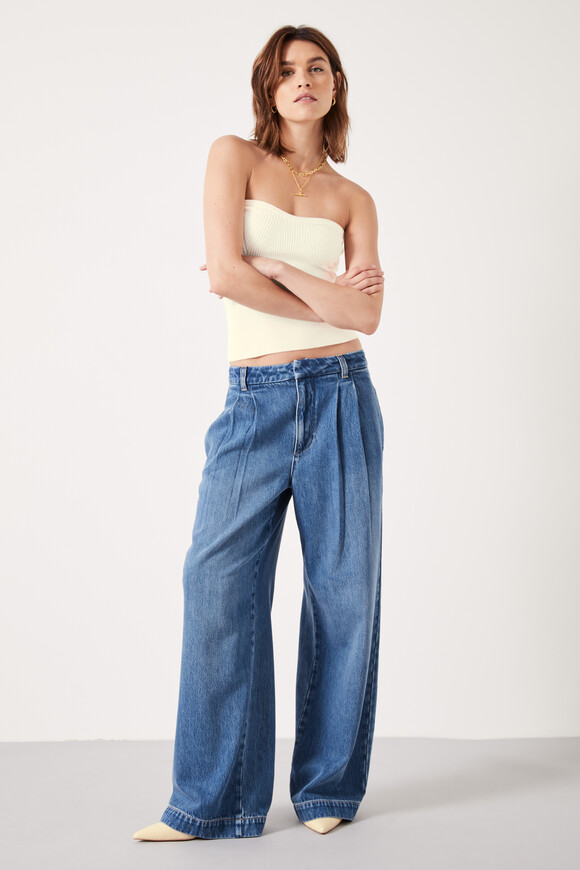 Kyrah Knitted Bandeau Top