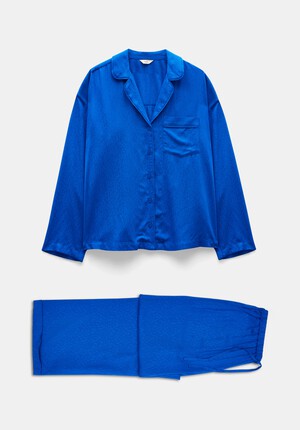 Valerie Jacquard Pyjama Set
