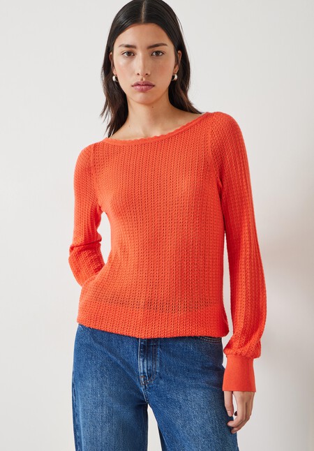 Sophia Open Neckline Jumper