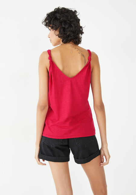 Elysia Knotted Strap Vest