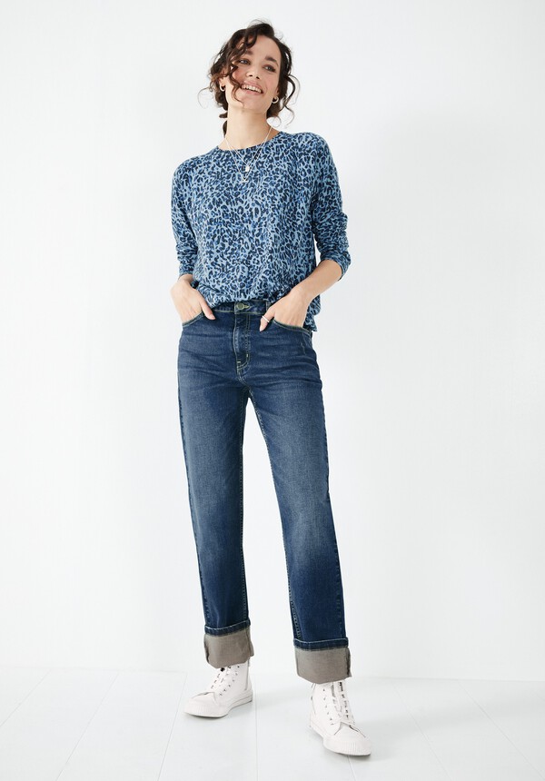 Malin Wool Blend Printed Jumper