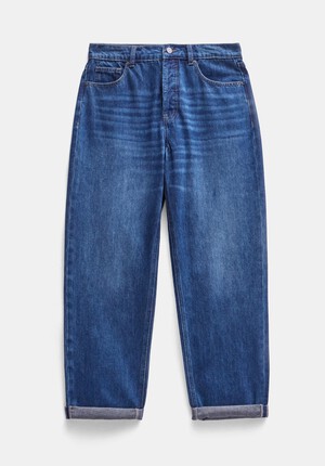 Button Fly Boyfriend Jean