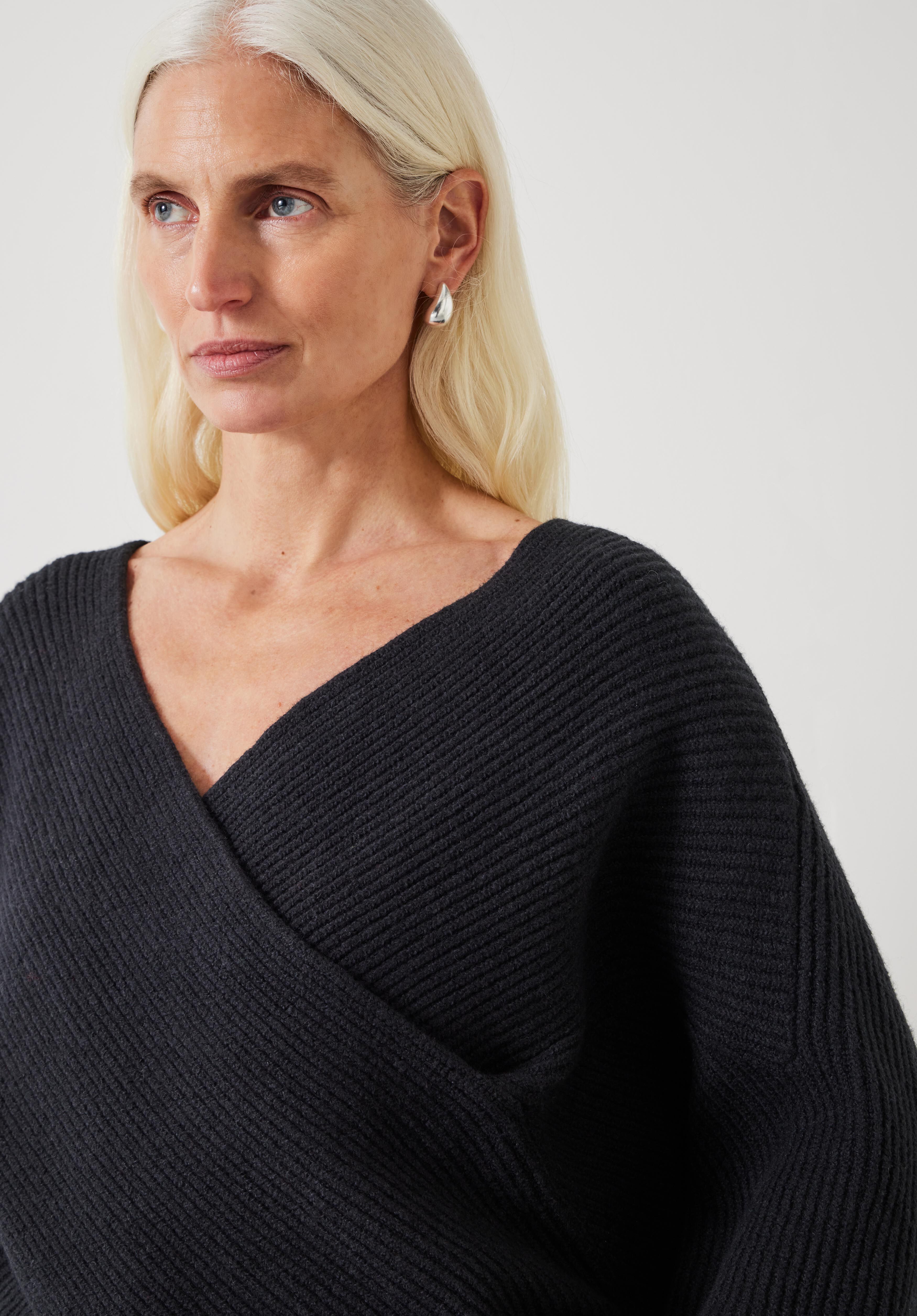 Cross knit jumper hot sale