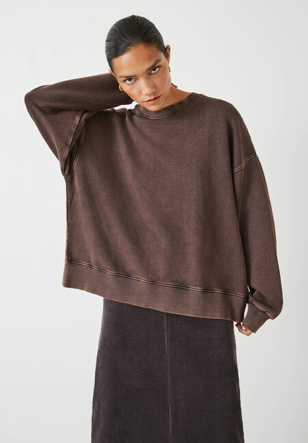 Grainne Open Back Sweatshirt