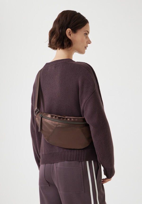 Satin Crossbody Bag