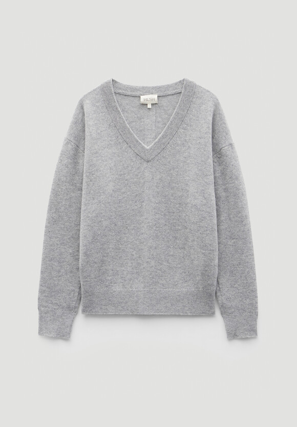 Scarlett Cashmere V-Neck Jumper