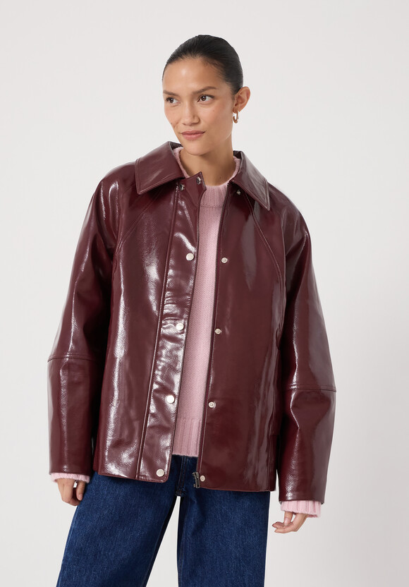 Darcey High Shine Jacket