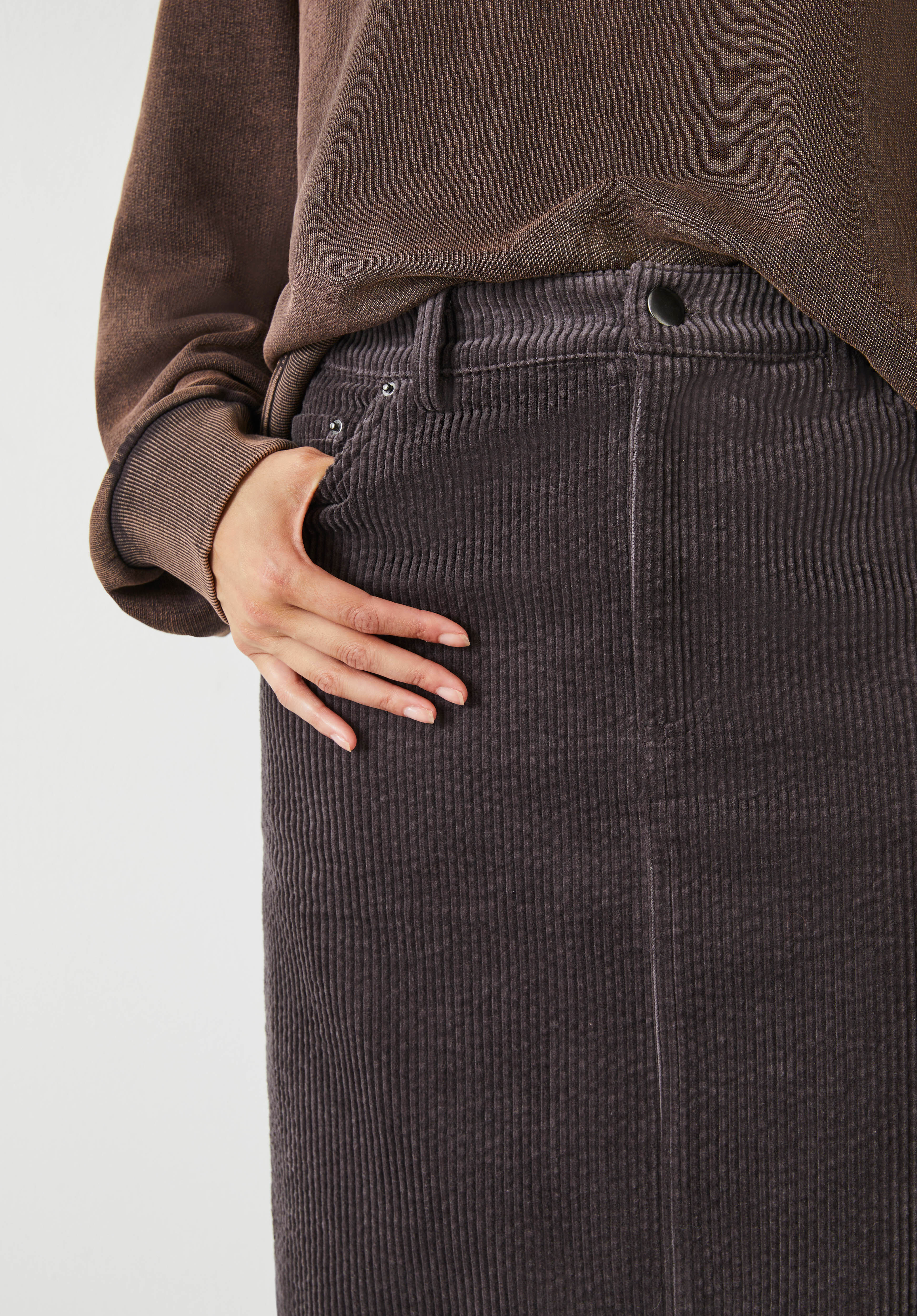 Maxi skirt plus size corduroy skirt online