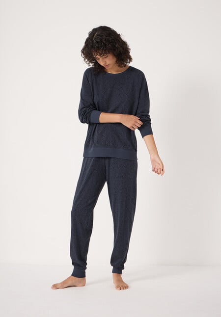 Joelle Jersey Jogger Animal Print Pyjamas