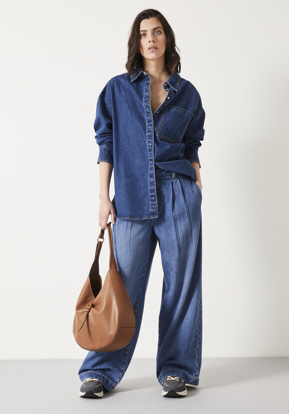 Deanna Relaxed Denim Shirt