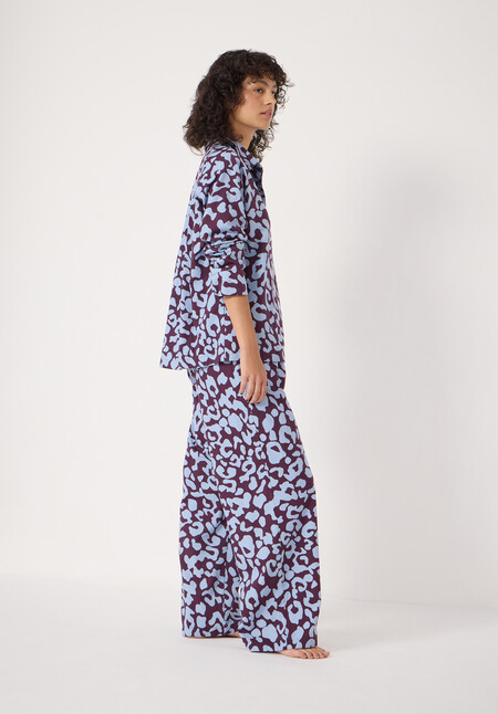 Brushed Cotton Animal Print Pyjamas