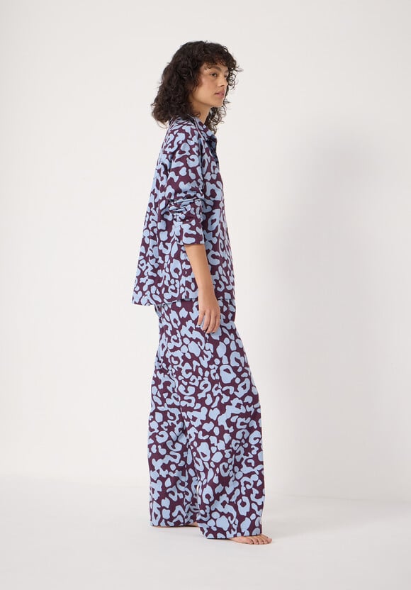 Brushed Cotton Animal Print Pyjamas