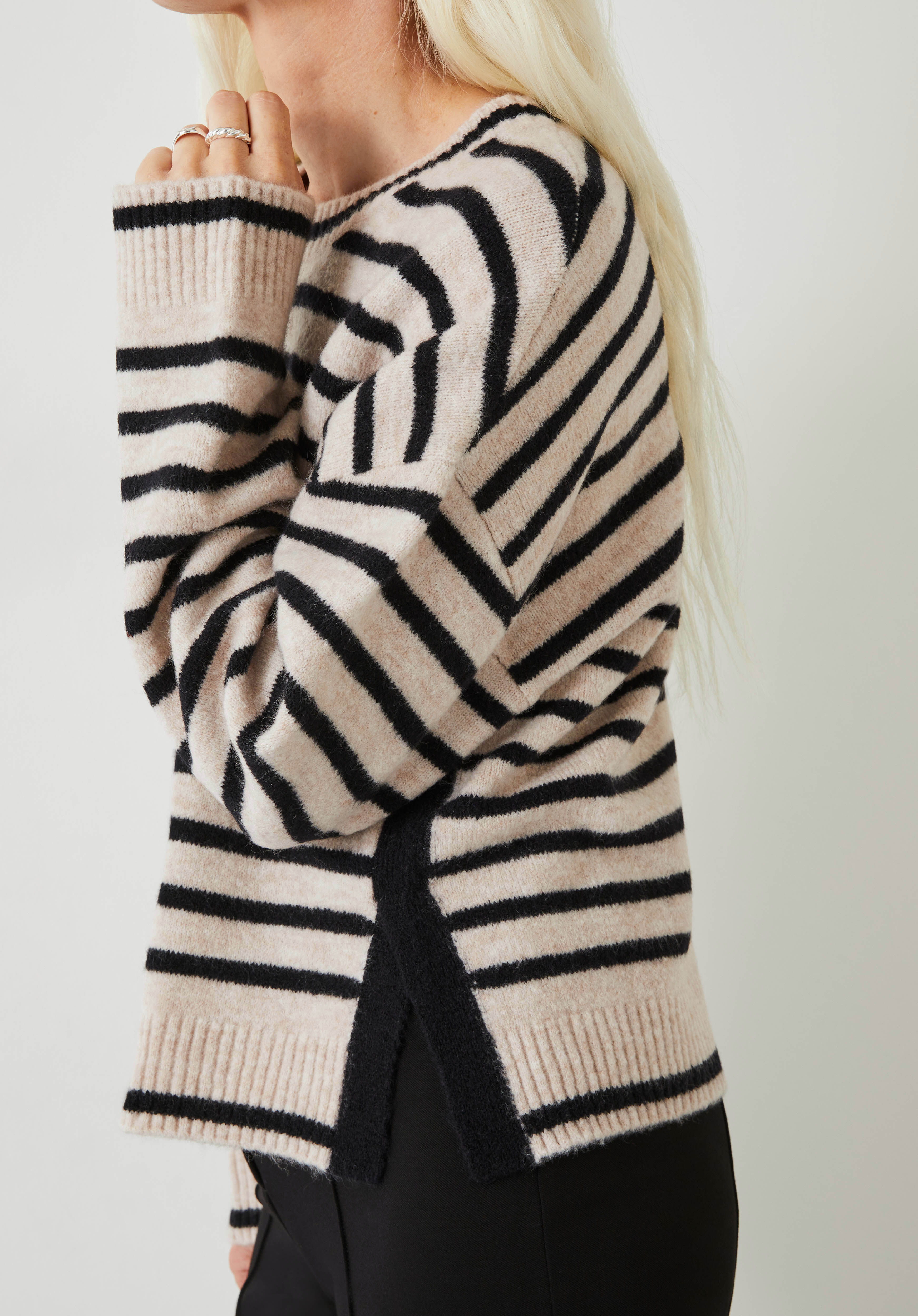 Striped hotsell wool sweater