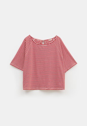 Cici Striped Boxy T-Shirt