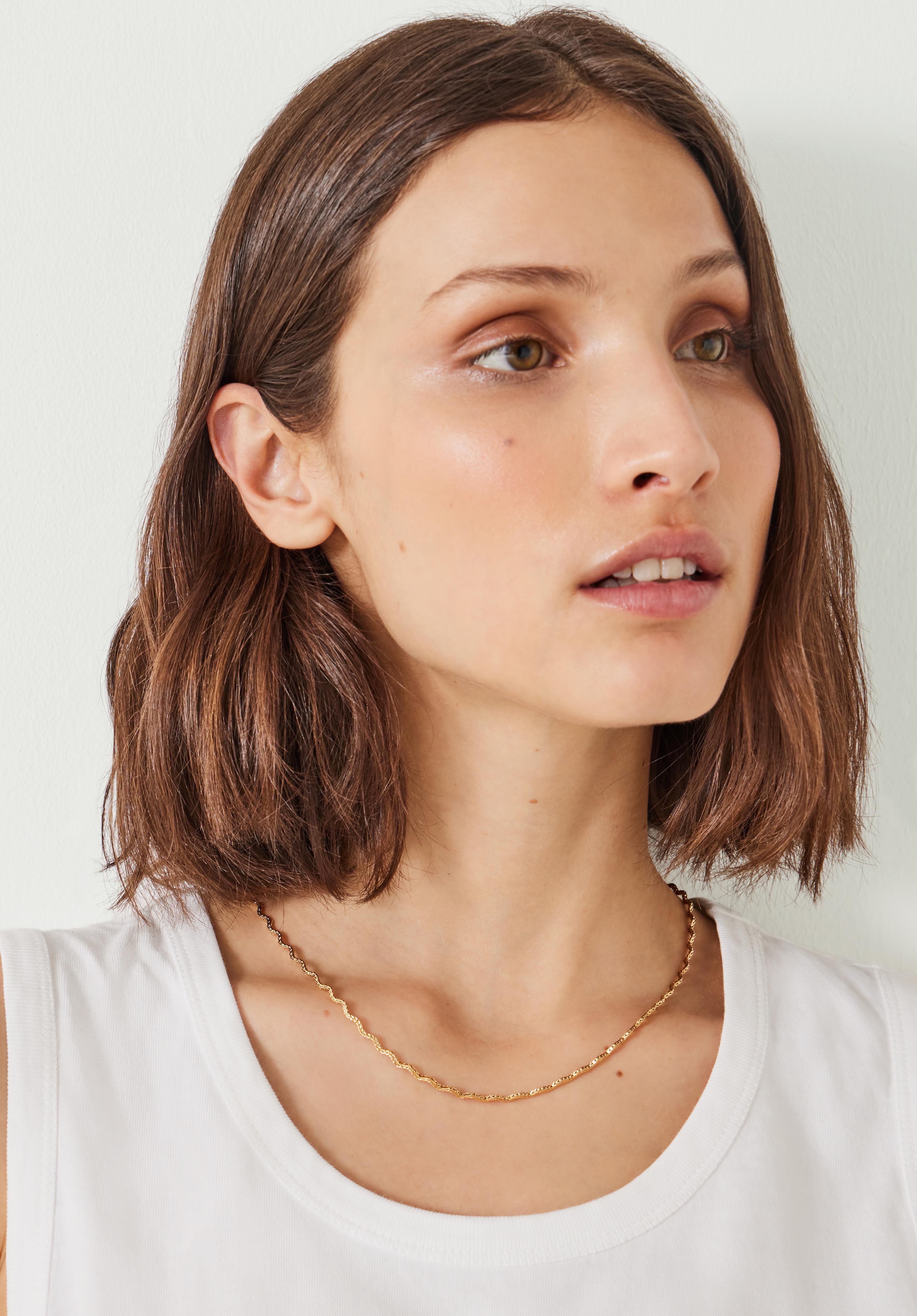 Tilly Twist Necklace Gold hush