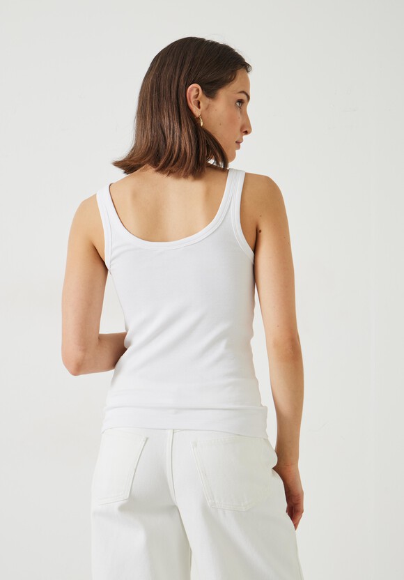 Seth Low Scoop Ribbed Vest