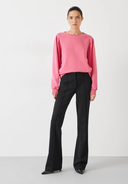 Anastasia Puff Sleeve Sweatshirt