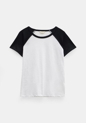 Tammy Contrast Raglan Slim Fit T-Shirt