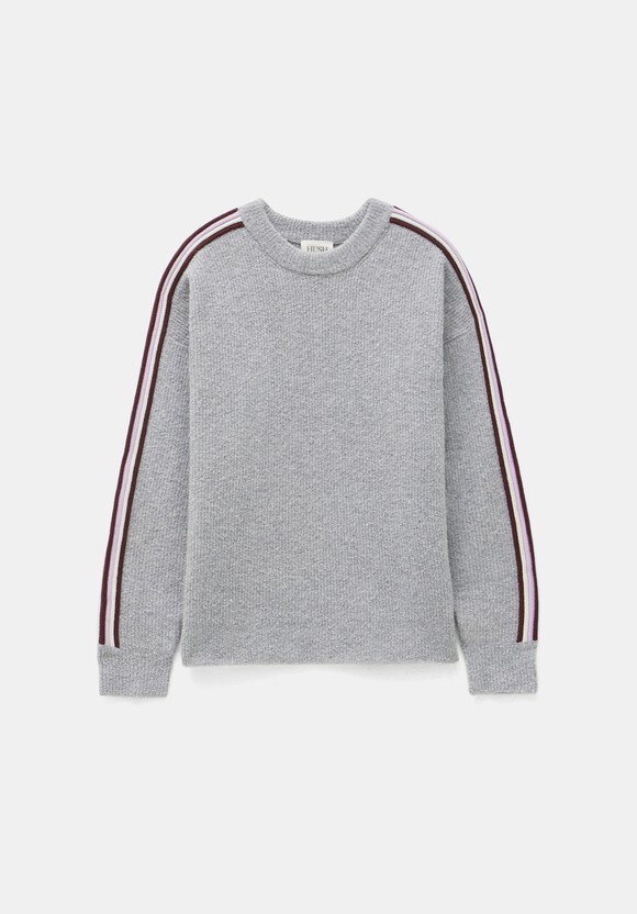 Lydia Ottoman Stripe Crew Neck Jumper