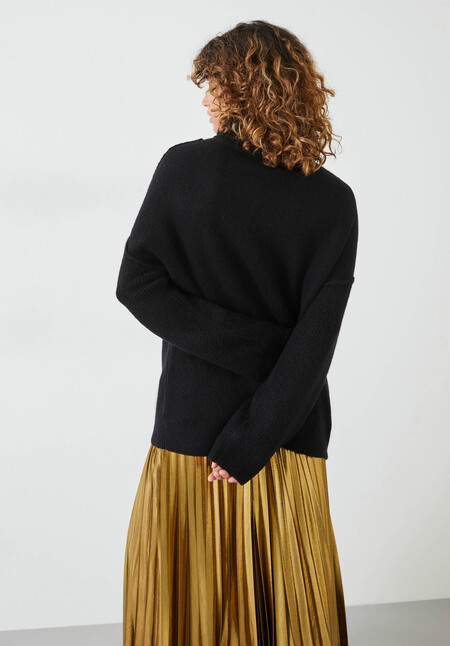 Meryl Roll Neck Wool Blend Jumper