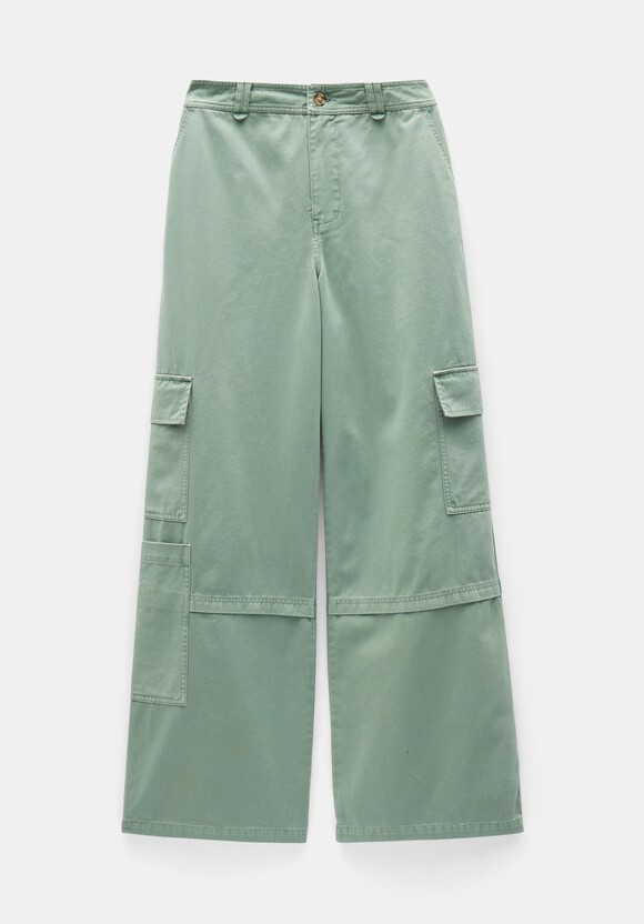Tulsy Wide Cargo Trousers