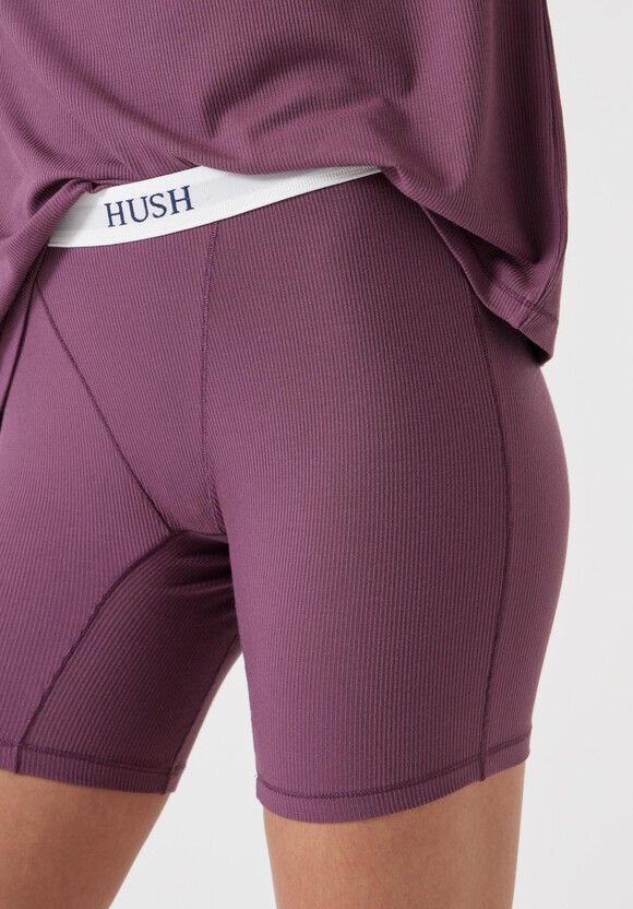 Ribbed Viscose Boxer Short Pyjamas Set