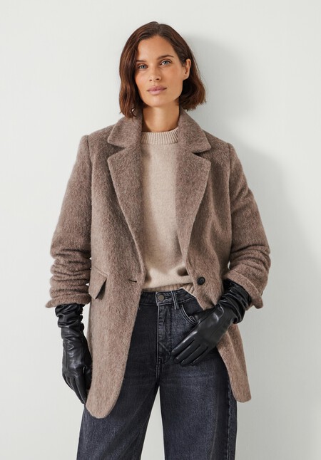 Dents Long Leather Gloves
