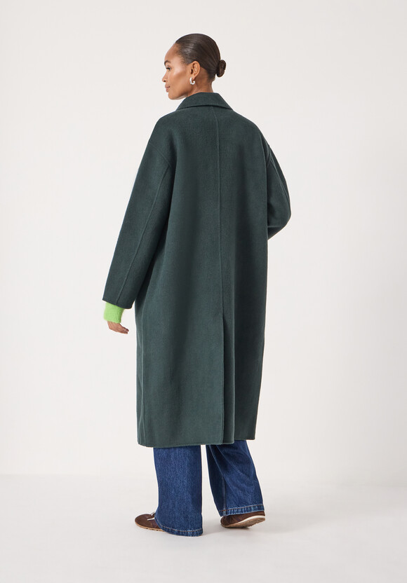 Edie Pure Wool Double Faced Coat