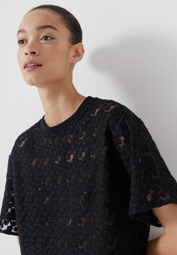 Embroidered Floral T-Shirt