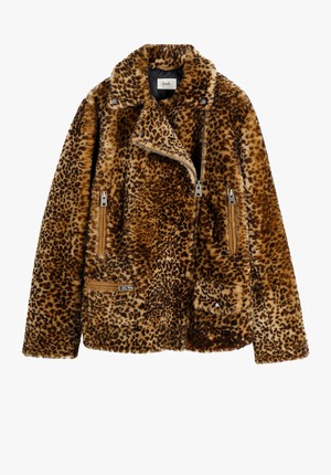 Leopard Shearling Jacket