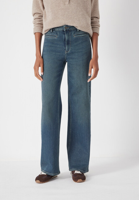 Rowan Welt Pocket Flared Jeans